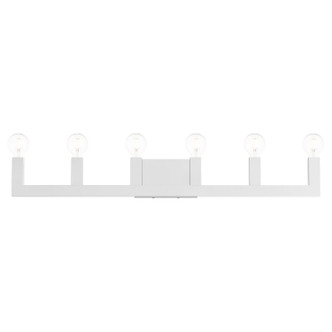 Livex Lighting - 16815-05 - Six Light Vanity - Solna - Polished Chrome