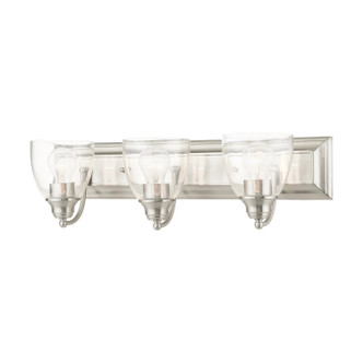Livex Lighting - 17073-91 - Three Light Vanity - Birmingham - Brushed Nickel