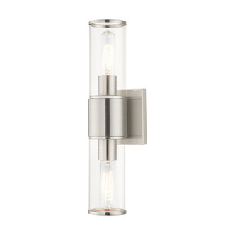 Livex Lighting - 17142-91 - Two Light Vanity Sconce - Quincy - Brushed Nickel Livex Lighting - 17142-91 - Two Light Vanity Sconce - Quincy - Brushed Nickel