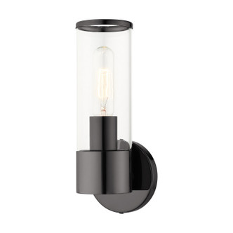 Livex Lighting - 17281-46 - One Light Wall Sconce - Banca - Black Chrome