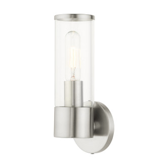 Livex Lighting - 17281-91 - One Light Wall Sconce - Banca - Brushed Nickel