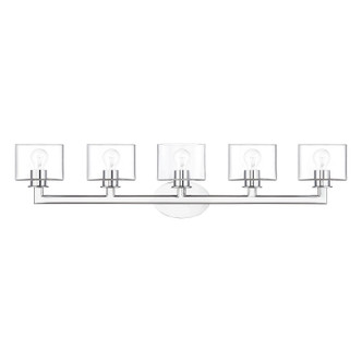 Livex Lighting - 17915-05 - Five Light Vanity Sconce - Bernardino - Polished Chrome
