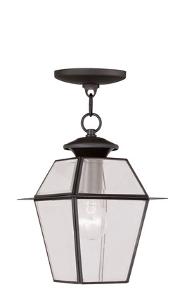Livex Lighting - 2183-07 - One Light Outdoor Pendant - Westover - Bronze