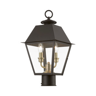 Wentworth Two Light Outdoor Post Top Lantern (27216-07)