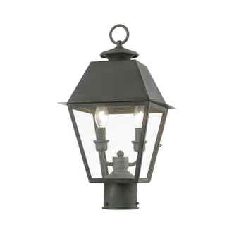 Wentworth Two Light Outdoor Post Top Lantern (27216-61)