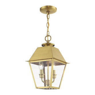 Wentworth Two Light Outdoor Pendant (27217-08)