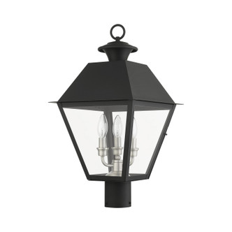 Wentworth Three Light Outdoor Post Top Lantern (27219-04)
