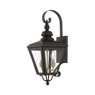 Adams Two Light Outdoor Wall Lantern (27372-07)