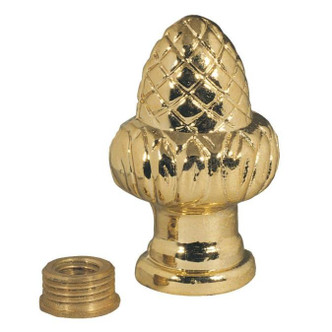 Westinghouse Lighting - 7013300 - Acorn Knob Lamp Finial - Knob Finial - Brass-Plated