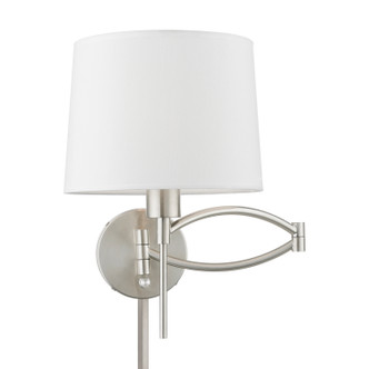 Swing Arm Wall Lamps One Light Swing Arm Wall Lamp (40044-91)