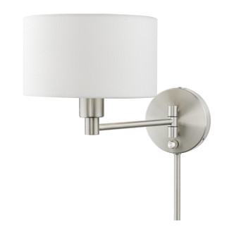 Swing Arm Wall Lamps One Light Swing Arm Wall Lamp (40080-91)