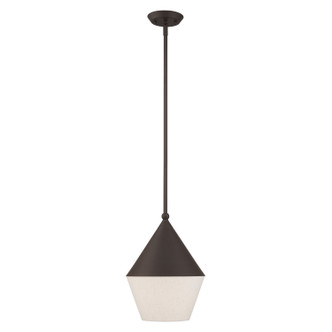 Livex Lighting - 40714-07 - One Light Mini Pendant - Stockholm - Bronze