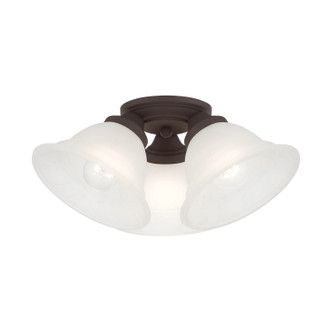 Wynnewood Three Light Flush Mount (40727-07)