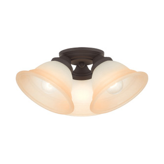 Wynnewood Three Light Flush Mount (40729-07)