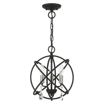 Aria Three Light Convertible Chandelier / Semi Flush (40903-04)