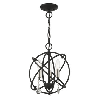 Aria Three Light Convertible Chandelier / Semi Flush (40903-04)
