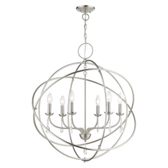 Aria Six Light Chandelier (40906-91)