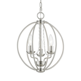 Arabella Three Light Convertible Mini Chandelier/ Semi-Flush (40913-91)