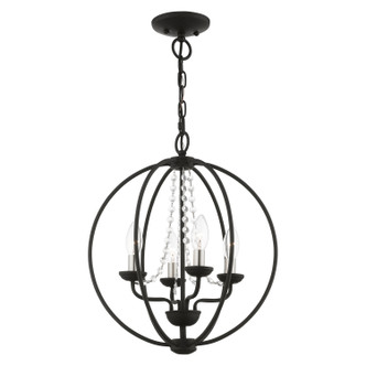 Arabella Four Light Convertible Chandelier/ Semi-Flush (40914-04)