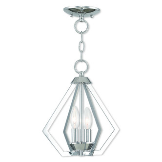 Livex Lighting - 40922-05 - Two Light Mini Chandelier/Ceiling Mount - Prism - Polished Chrome