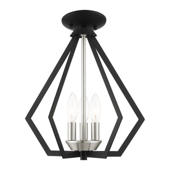 Prism Three Light Convertible Semi Flush/Pendant (40923-04)