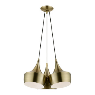 Waldorf Three Light Pendant (40993-01)