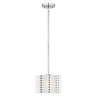 Livex Lighting - 41031-05 - One Light Mini Pendant - Hilliard - Polished Chrome