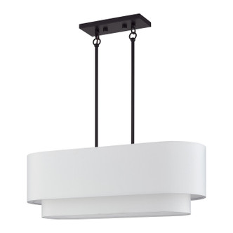 Manorwood Three Light Linear Chandelier (41085-07)