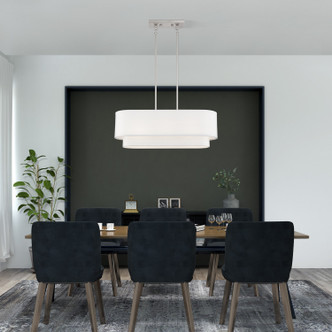 Manorwood Three Light Linear Chandelier (41085-91)
