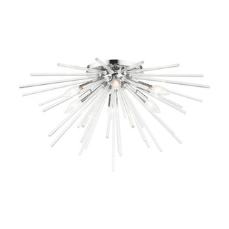 Utopia Six Light Flush Mount (41251-05)