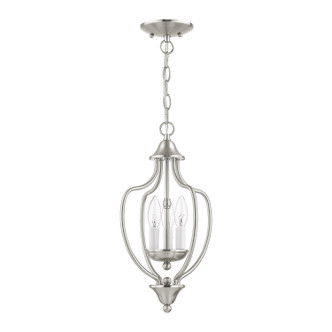 Home Basics Three Light Mini Chandelier/Ceiling Mount (4170-91)