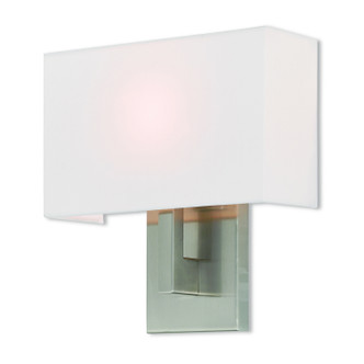 Livex Lighting - 42412-91 - One Light Wall Sconce - ADA Wall Sconces - Brushed Nickel