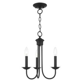 Livex Lighting - 42683-04 - Three Light Chandelier - Estate - Black