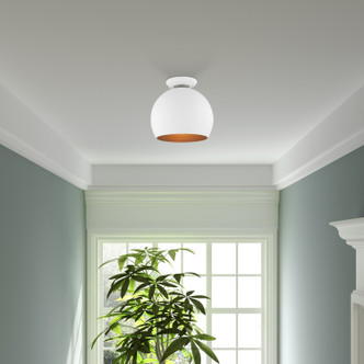 Piedmont One Light Semi-Flush Mount (43390-03)