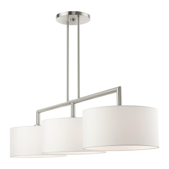 Meridian Three Light Linear Chandelier (45493-91)