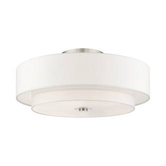 Meridian Six Light Semi Flush Mount (45799-91)