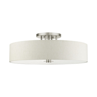 Meridian Six Light Semi Flush Mount (45848-91)