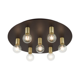 Hillview Seven Light Flush Mount (45876-07)