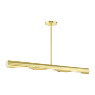 Novato Three Light Linear Chandelier (45897-12)