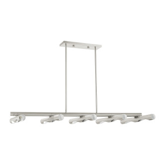Acra Ten Light Linear Chandelier (45918-91)