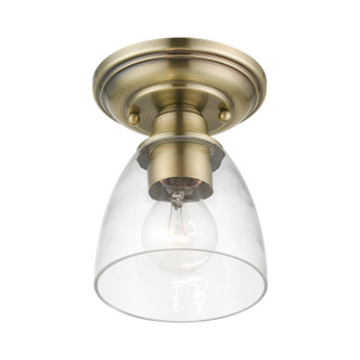 Montgomery One Light Semi-Flush Mount (46331-01)