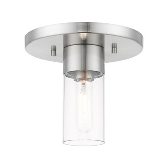 Livex Lighting - 48761-91 - One Light Flush Mount - Carson - Brushed Nickel Livex Lighting - 48761-91 - One Light Flush Mount - Carson - Brushed Nickel