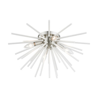 Uptown Four Light Flush Mount (48820-91)