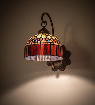 Tiffany Candice One Light Wall Sconce (18689)