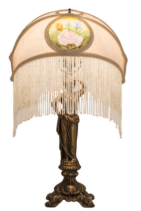 Reverse Painted One Light Table Lamp (189219)