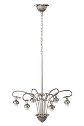 Meyda Tiffany - 189452 - Six Light Chandelier Hardware - Victorian - Nickel