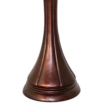 Fluted Two Light Table Base Hardware (19152)