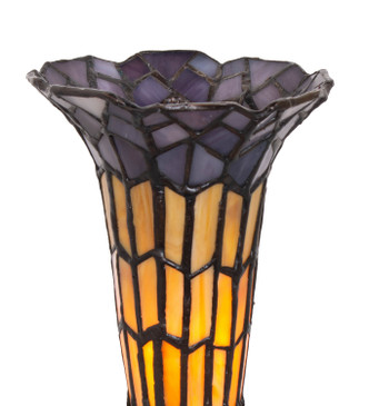Stained Glass Pond Lily Mini Lamp (20233) Stained Glass Pond Lily Mini Lamp (20233)