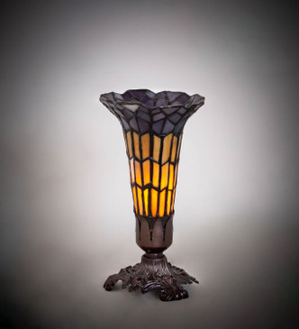 Stained Glass Pond Lily Mini Lamp (20233) Stained Glass Pond Lily Mini Lamp (20233)