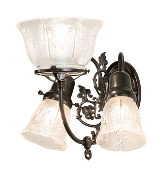 Meyda Tiffany - 202831 - Three Light Wall Sconce - Revival - Craftsman Brown